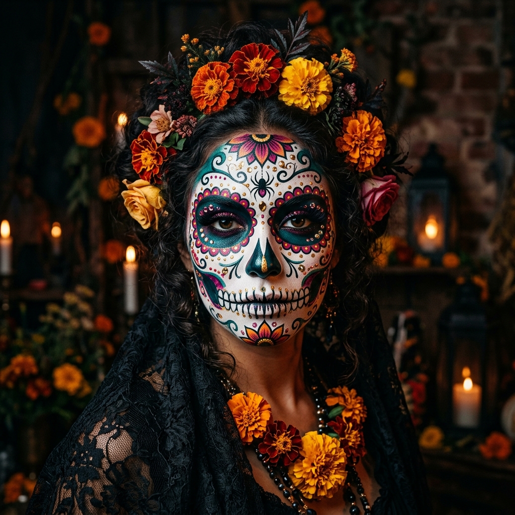 Dịch vụ vẽ mặt Halloween tại TP.HCM - Hóa thân kinh dị và ấn tượng
